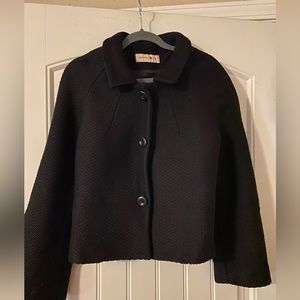 Women’s Vintage Brernard Zims Black Textured Jacket 10
